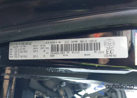 2016 Jeep Wrangler Sport из США, поврежденный, VIN 1C4AJWAGXGL183674